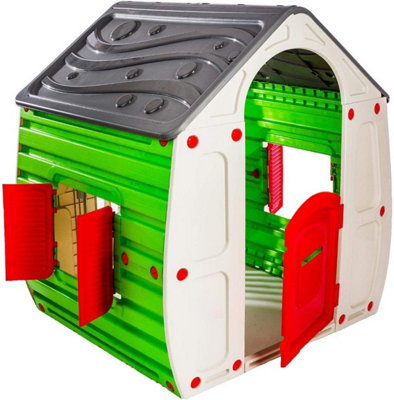 Starplast Magical Colourful Outdoor Plastic Playhouse