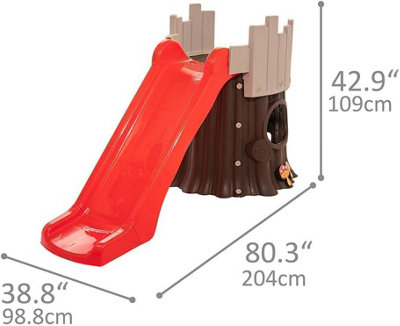 Starplast Treehouse with Slide Garden Plastic Toy