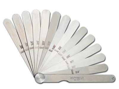 Starrett - 467M Feeler Gauge 13 Piece Set 0.04-5mm