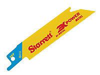 Starrett B418-5 Metal Cutting Reciprocating Saw Blades 18tpi - 100 x 19 x 0.90mm - Pack of 5