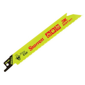 Starrett Br61014-5 King Cut™ Reciprocating Saw Blades 10-14tpi - 152 x 19 x 0.90mm - Pack of 5
