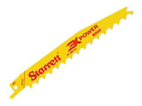 Starrett Bt63-5 Wood Cutting Reciprocating Saw Blades 3tpi - 152 x 19 x 1.30mm - Pack of 5