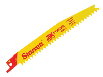 Starrett Vb66-5 Multi Purpose Reciprocating Saw 6tpi - 152 x 19 x 0.90mm - Pack of 5