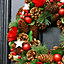 Starry Night All Season Front Door Wreath Home Decoration Wreath 35cm (CP36)