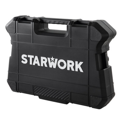 STARWORK True Mechanic 314-Piece Mechanics Tool Kit Set and Socket Set, Professional Metric Set