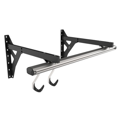 Stashed Spacerail Wall Mounted Bike Rack for 2 Bikes, 360 Degree ...