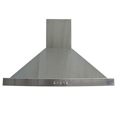 Statesman CHM60SS Chimney Hood Extractor, 60 cm, Stainless Steel