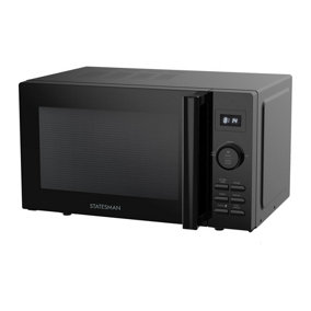 Statesman SKMS0820DSB Solo Digital Microwave, 20 Litre, 800W, Black