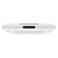 Statesman VH60WH Wide Visor Cooker Hood, Top Vent Ducting, 60cm, White
