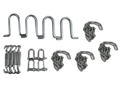 Static Caravan Chain Down Kit with U Bolt Anchors (Tether Concrete Hard ...