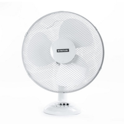 Status Cooling Fan, White, 16