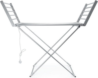 Status Heated Clothes Airer Aluminium Clothes Drying Rack Winged