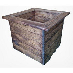 Stax Large 47cm Charles Taylor HB37 Wooden Cube Planter