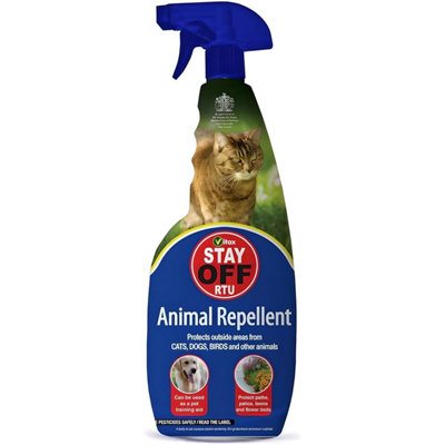Stay Off Animal Deterrent Spray 750ml Pet Safe Outdoor Repellent for ...