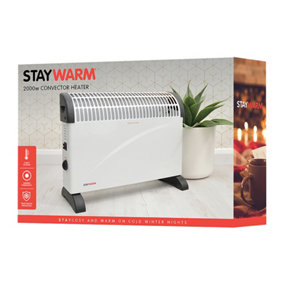 StayWarm 2000w Convector Heater  - White