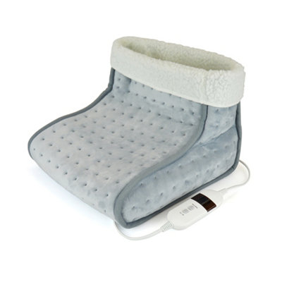 StayWarm Heated Foot Warmer - Grey | DIY at B&Q