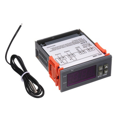 STC-1000 Digital Temperature Controller Heating Cooling Centigrade Thermostat with Sensor