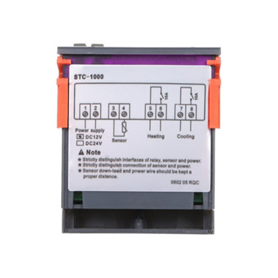 STC-1000 Digital Temperature Controller Heating Cooling Centigrade Thermostat with Sensor