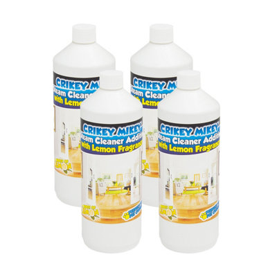 Steam Cleaner Additive Crikey Mikey with Lemon Fragrance - 4 x 1 Litre