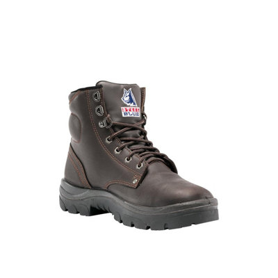 Steel Blue Argyle S3 claret leather steel toe/midsole safety work boot 392102