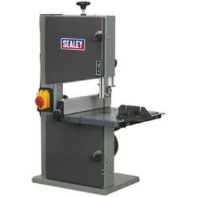 Steel Chassis Professional Bandsaw - 200mm Throat - 180W Motor - Tilting Table