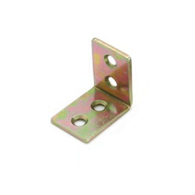 Steel from Corner L Shape Brace Angle Bracket - Size 25 x 25 x 17mm - Pack of 100