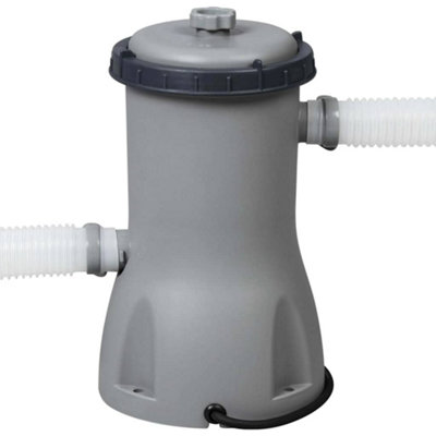 Steel Pro MAX Swimming Pool Set - 366x76 cm Round Pool with Filter Pump ...