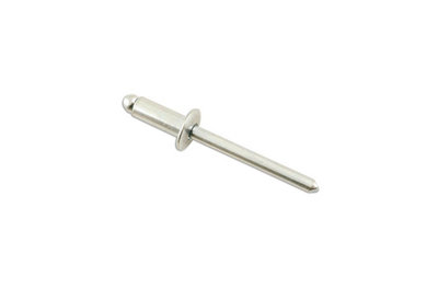Steel Rivet Dome Head 4.8mm x 12mm Pk 100 Connect 32768