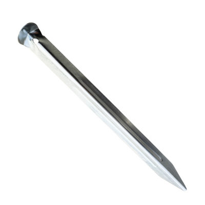 Steel Tent Pegs Pack of 10 V Shaped