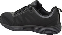 Steel Toe Cap Safety Trainers Boot Lightweight Boots Shoes Work Mens Black Uk 6