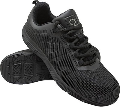 Steel Toe Cap Safety Trainers Boot Lightweight Boots Shoes Work Mens Black Uk 6 - 6
