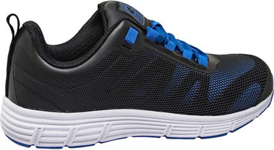 Steel Toe Cap Safety Trainers Boot Lightweight Boots Shoes Work Mens Blue Uk 10 - 4