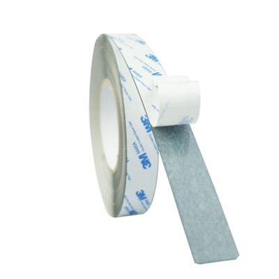SteelFlex Gloss White and 3M™ Self Adhesive Steel Tape for Creating a Surface Magnets Will Stick To - 25mm Wide - 30m Length