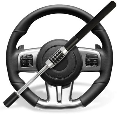 Steering Wheel Lock 5 Coded Combination