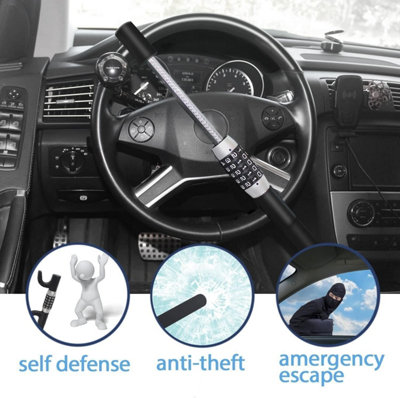Steering Wheel Lock 5 Coded Combination - 5