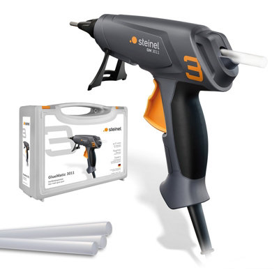 Steinel Glue Gun GlueMatic 3011 with Case, incl. 11 mm Glue Sticks