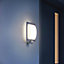 Steinel L 20 S Anthracite Modern Outdoor Wall Light PIR Motion Sensor adjustable IP44