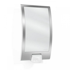 Steinel L 22 S Silver Modern Outdoor Wall Light PIR Motion Sensor adjustable IP44