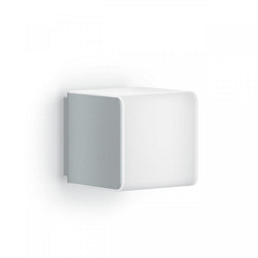 Steinel L 830 SC Silver Smart Outdoor Wall Light Motion Sensor Bluetooth Controlled via App