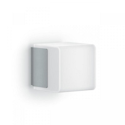 Steinel L 835 SC Silver Smart Outdoor Wall Light Motion Sensor Bluetooth Controlled via App