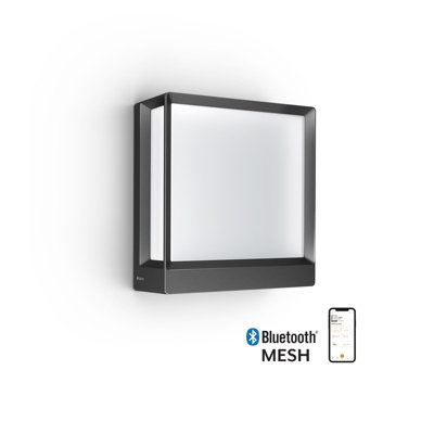 Steinel LED Outdoor Wall Light L 40 C, Dimmable, Settings via App