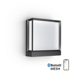 Steinel LED Outdoor Wall Light L 40 C, Dimmable, Settings via App