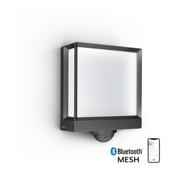 Steinel LED Outdoor Wall Light L 40 SC, Motion Sensor, Timer Function, Dimmable, Settings via App