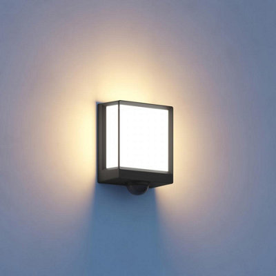 Steinel LED Outdoor Wall Light L 40 SC, Motion Sensor, Timer Function, Dimmable, Settings via App