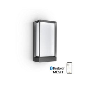 Steinel LED Outdoor Wall Light L 42 C, Dimmable, Settings via App