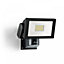 Steinel LS 300 Black LED Flood Light NO Sensor Spotlight Aluminium