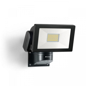 Steinel LS 300 Black LED Flood Light NO Sensor Spotlight Aluminium