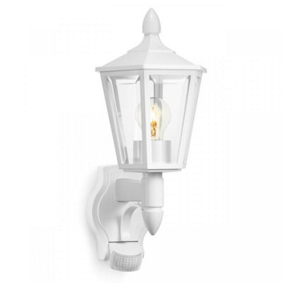 Steinel Outdoor Sensor Wall Light L 15 S White Motion Sensor Classic Latern