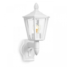 Steinel Outdoor Wall Light L 15 White No Sensor Classic Latern