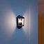 Steinel Outdoor Wall Light L 190 S Black Motion Sensor E27 60 W Softlight Start Manual Override